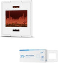 JJC 35mm Slide Mount, 25-Pack Glassless Slide Holder, 5x5cm Frame, ABS by JJC