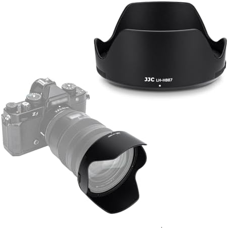 HB-87 Reversible Lens Hood for Nikon NIKKOR Z 24-7mm f2.8 S on Z3 Zfc Z5 by JJC