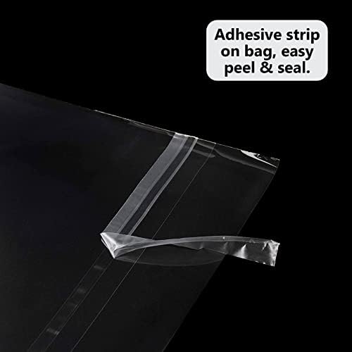 Somime 100Pack Acid-Free Crystal Clear Sleeves Storage Bags for 8x10 Photos - Image 4
