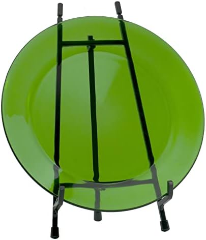 Red Co. 11” Tall Modern Metal Tripod Plate Stand and Art Holder Easel, Black - Image 6