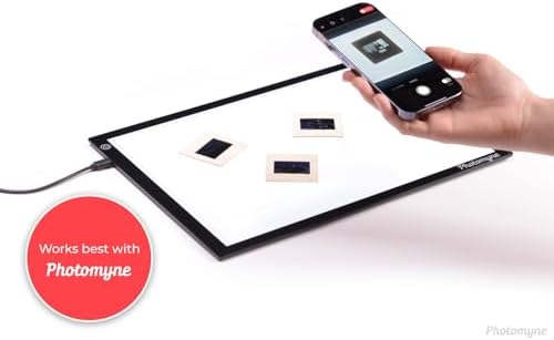 Photomyne A4 Light Pad – Slide & Film Negative Scanning Viewer - Image 5