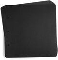 10 Sheets Double Sided 9.84 x 10.24 inch Refill Pages - Acid Free Additional Thick Craft Paper Cardboard for All Series ADVcer 10x10 Three-Ring Loose-Leaf Binder Photo Album Scrapbook (Black) by ADVcer
