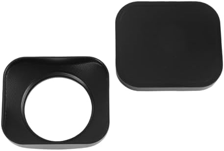 GOWENIC Camera Lens Hood Aluminium Alloy, Square Lens Hood Shade (39mm) - Image 5