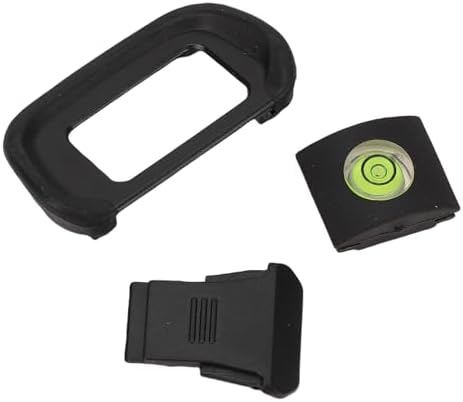 Fabater Camera Level and Eyecup with Hot Shoe Cover Set, Soft and Rugged ABS Material, Great for Photographers Using R10 Cameras, 1 Unit - Image 5