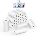 16 Rolls Instant Print Camera for Kids Refill Print Paper - Hikkon Thermal Print Paper Rolls Photo Print HD Printing for Most Kids Instant Camera(White) by Hikkon