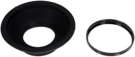 Foto&Tech 1 Piece Rubber Eyecup Eyeshade for Glasses Replaces DK-19 Compatible with Nikon D5, D500, D4s, D4, D2 Series, D3 Series, D700, D800, D800E, F6­ DSLR Cameras - Image 3