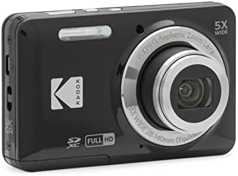 KODAK PIXPRO FZ55 16MP Compact Digital Camera, 5X Optical Zoom, Black - Image 4