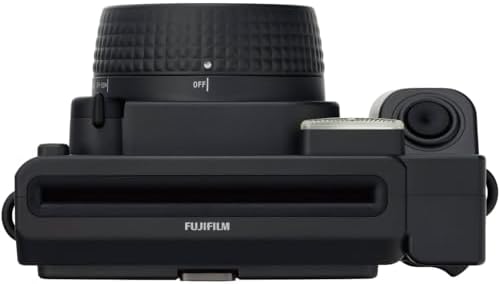 FUJIFILM INSTAX Wide 400 Instant Camera | Jet Black Bundled with INSTAX Wide Instant Film | 20 Exposures + Wide Album & Colored Frames + Cleaning Cloth (4 Items) - Image 6