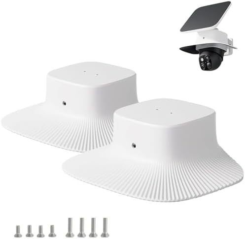 2 Pack Rain Cover for Eufy Security SoloCam S340, Dustproof and UV Resistant Weatherproof Camera Cover by Unknown