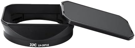 JJC Metal Lens Hood for Fuji XF 16mm F1.4 R WR Lens (Not for XF 16mm f2.8) by JJC