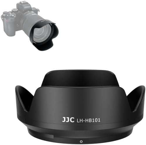 Lens Hood for NIKKOR Z DX 18-140mm F3.5-6.3 VR Lens, Reversible Lens Shade Replace Nikon HB-101 Lens Hood, Compatible with 62mm Filters and 62mm Lens Cap by JJC