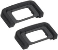 PATIKIL DK-25 Viewfinder Eyepiece Eyecup, 2 Pack Camera Eye Cup Protector for Nikon D3500 D3400 D3300 D3200 D5300 D5500 D5600 Digital Camera Block Flare Scratch Resistance, Black by PATIKIL