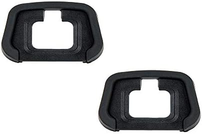 JJC Camera Eyecup Eyepiece Viewfinder for Nikon Z7 II, Z7, Z6 III, Z6 II - Soft Silicone Extended Design - 2 Pack by JJC