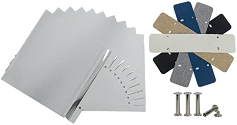 Photo Album Refill Pages for Self Adhesive Scrapbook 13.2x12.8 20 Pages by Aenbuslm
