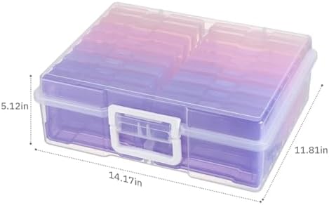 4" x 6" Plastic Photo Storage Case with 16 Inner Photo Boxes - Image 2