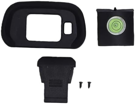 Camera Eyecup Hot Shoe Cover Spirit Level Kit, Seamless Fit Soft Eyecup Anti Dust Protection Accurate Leveling, with Bubble Level for R7 Camera - Image 7