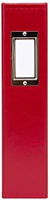 We R Memory Keepers D-Ring 8.5x11 Photo Album Red, Protect Memories and Photos, Soft, Acid-Free Faux Leather, Classy Decorative Spine Label, Snag-Free Rings, Includes 5 Page Protectors - Image 5