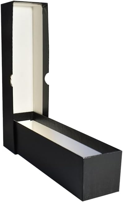 Guardhouse 9" Single Row Storage Box for 2" Paper and Plastic Coin Holders Black by Guardhouse
