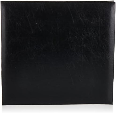 Pioneer Leatherette Postbound Album, 12-Inch-by-12-Inch, Black - Image 2