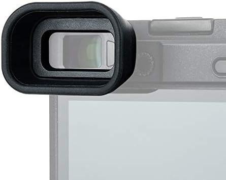 JJC KIWIFOTOS Ergonomic Long Camera Eye Cup for a6600 a6500 a6400, a6600 Eyecup, a6500 Eyecup, a6400 Eyecup, a6600 Eye Piece, Viewfinder EP17, Size: 41*27*17mm; Compatible with Sony a6500 a6400 a6600 - Image 3