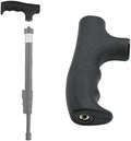 Monopod Handle Adapter Walking Stick Cane Monopod Head Attachment Converter Trekking Pole Handle Grip for Hiking Climbing Photography by CamDesign