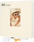Self Adhesive Photo Album, 60 Pages, 13.2x12.8 Inch, Beige by Remowith