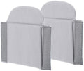 PATIKIL Camera Bag Divider, 2Pcs 6.5"x6.3"x0.55" Shockproof Camera Bag Inserts Separator Pad Protective Lens for Nikon Camera DSLR Protect Bag Organizer Universal Divider Cushion, Gray by PATIKIL