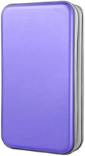 96‑Capacity Hard Plastic CD/DVD Binder for Car, Home & Travel by Bivisen