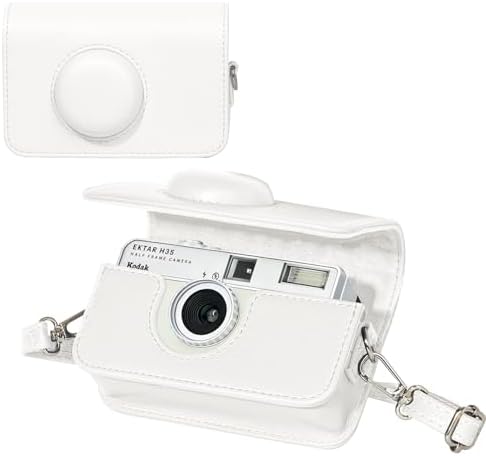 Camera Case for KODAK EKTAR H35 H35N Half Frame Film Camera, White by wogozan