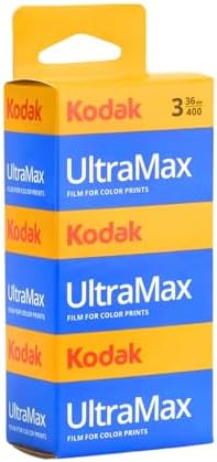 Kodak GC/UltraMax 400 Color Negative Film 35mm Roll Film, 36 Exposures, 3-Pack with Microfiber Cloth - Image 2