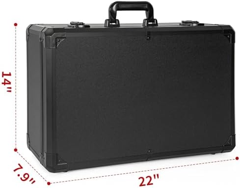 Protective Hard Case 22 X 14 X 8-Inch Shockproof Water-resistant with Customized DIY Foam Insert fit for Camera, Laptops, etc - Image 4