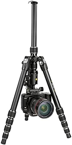 Vanguard VEO3T265HABP Aluminum Travel Tripod with Ball Head, Removeable Pan Handle, and Quick Shoe with Built-in Smartphone Holder - Image 7