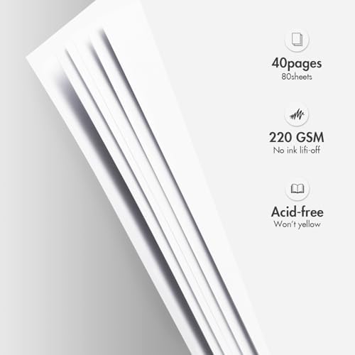 1DOT2 12x12 Inch 3 Ring DIY Scrapbook Photo Album, Beige - Image 4