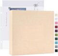 Mublalbum 8x8 Inch 3 Ring DIY Scrapbook Photo Album 40 Pages, Beige by Mublalbum