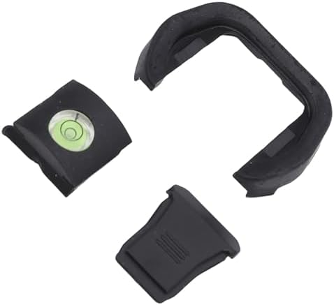 Camera Eyecup Hot Shoe Cap Level Kit for R5 R6, Soft Silicone Viewfinder Eye Cup with Dust Proof Hot Shoe Cover and Bubble Spirit Level - Image 7