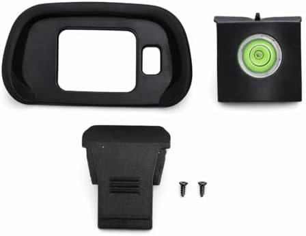 VBESTLIFE Camera Eyecup Hot Shoe Cover Spirit Level for R7 Camera, Soft Silicone Eyecup with Anti Dust Protection and Bubble Level by VBESTLIFE