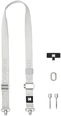 KODAK Multi-Purpose Camera Strap (Silver) - Quick-Detach System, Lightweight, Durable Metal Swivels, Multiple Usages, SLR Cameras, Compact Cameras, Smart Phones by Unknown