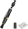 NEEWER 2 in 1 Camera Lens Cleaning Accessories Kit for Electronics, Phones, Tablets, Laptops, 1x Double Head Lens Brush Pen + 1x Cleaning Cloth, HM-51 by Neewer