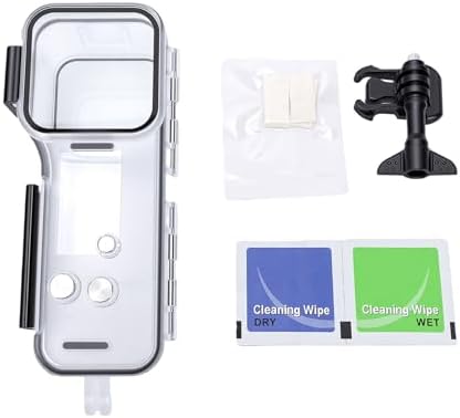 Zopsc Water Proof Housing Shell IPX8 50m 164ft Compatible with Action Camera with High Transmission Glass Lens for Diving Snorkeling Surfing - Image 5