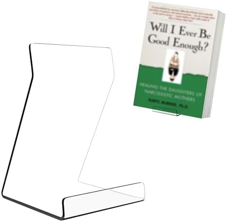 Boloyo Acylic Upright Display Stand, 10PC 6 Inch Clear Display Holder Easel Base Picture Frame for Home Office School Store to Display Book, Vinyl Record, Album, LP Cover, Artworks, CDs by BoloyoAcrylicDisplayEasel