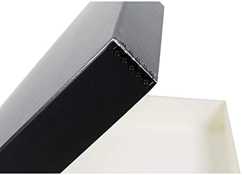 Lineco Clamshell Archival Storage Box, 11.5x17.5x1.75 Inch, Black - Image 3