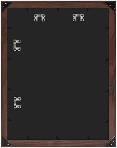 Americanflat 18x24 Poster Frame - Mahogany Engineered Wood with Polished Plexiglass - Wide Picture Frame for Vertical or Horizontal Wall Display - Epic Collection - Mahogany - Image 6