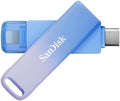 SANDISK 256GB Creator Phone Drive - for iPhone, iPad, Laptop & Mac - Includes USB Type-C and Lightning Connectors - Automatic Backup, 3 Months of Adobe Lightroom Included - SDIXD0N-256G-GN6TP by Unknown