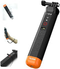 Floating Bluetooth Remote Hand Grip for GoPro Hero 13 12 11 10 9 8 Black, Waterproof Portable Vlog Selfie Stick, Pole Monopod Handle Mount Accessory for Go Pro Underwater Snorkeling & Water Sports by Picvelno