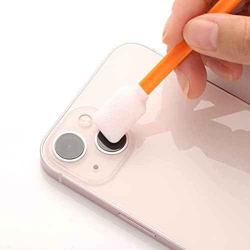 AAwipes Foam Swabs (1000 pcs Large Rectangular Foam Tips, 5.25", Orange) Cleanroom Foam Cleaning Swab for Roland Printers, Inkjet Printer, Air Conditioner, Car Vent, etc (C714C) - Image 5