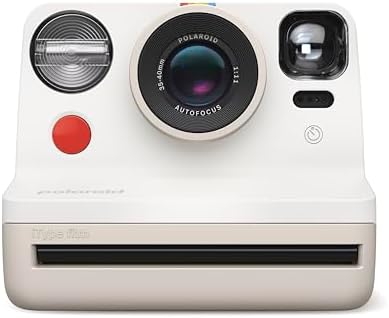Polaroid Now 2nd Generation I-Type Instant Film Camera - Vintage White (9130) by Polaroid