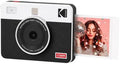 KODAK Mini Shot 3 Retro 3x3 Instant Camera, Photo Printer, 8 Sheets, White by Unknown