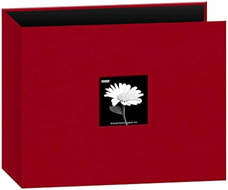 Pioneer 3-Ring Fabric Album 12"X12" - Red by PioneerPhotoAlbums
