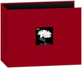 Pioneer 3-Ring Fabric Album 12"X12" - Red by PioneerPhotoAlbums