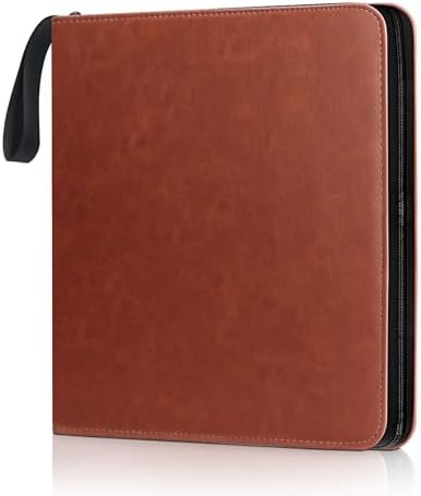 Leather Photo Album 4x6 200 Photos, DIY Scrapbook with 50 Sheets and 20 Blank Kraft Sheets, Travel Souvenir Diary Photo Book for Family Wedding Baby and Holiday Pictures by Unknown